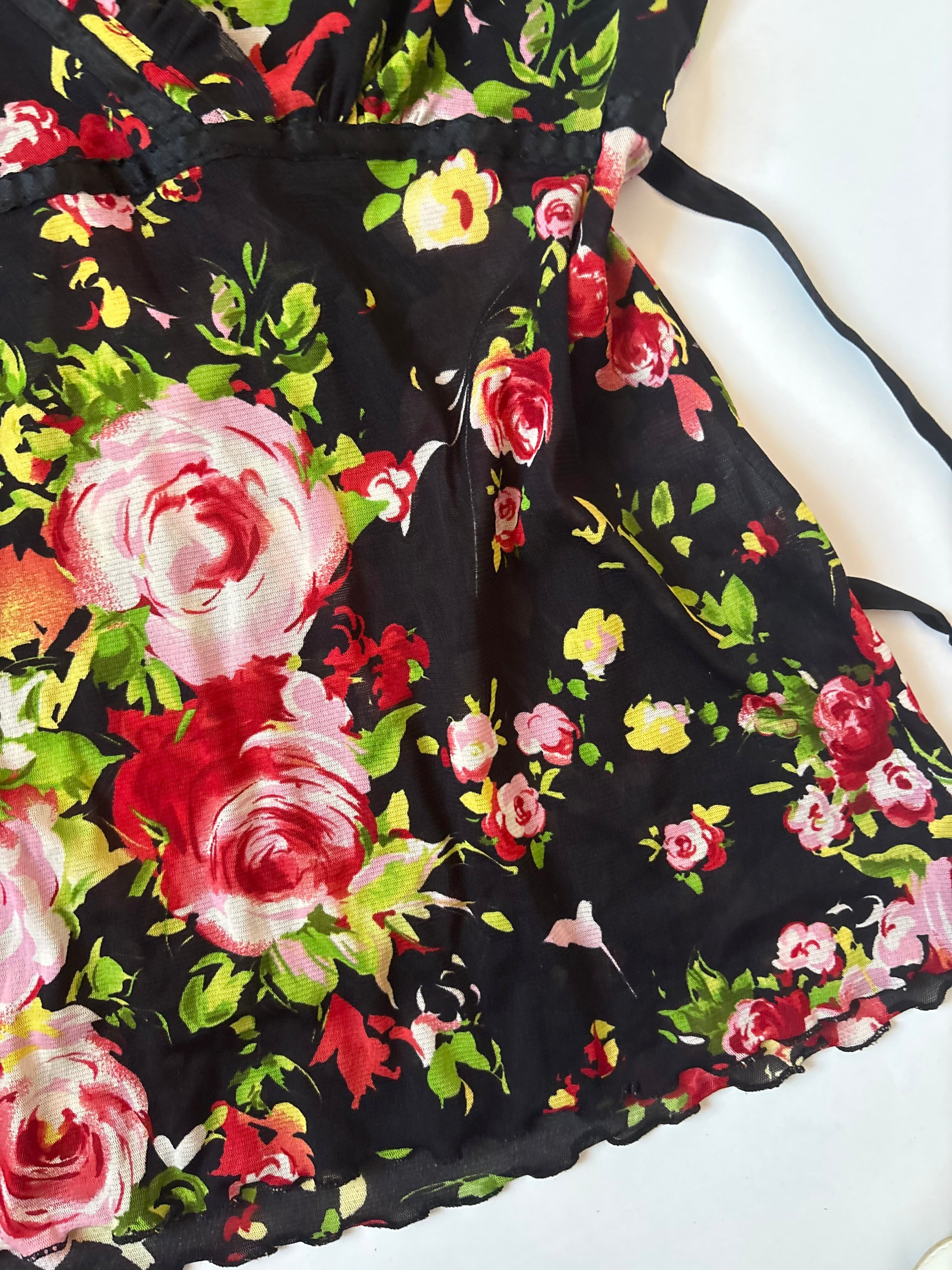 BERNARDI floral top(42-46 inch)