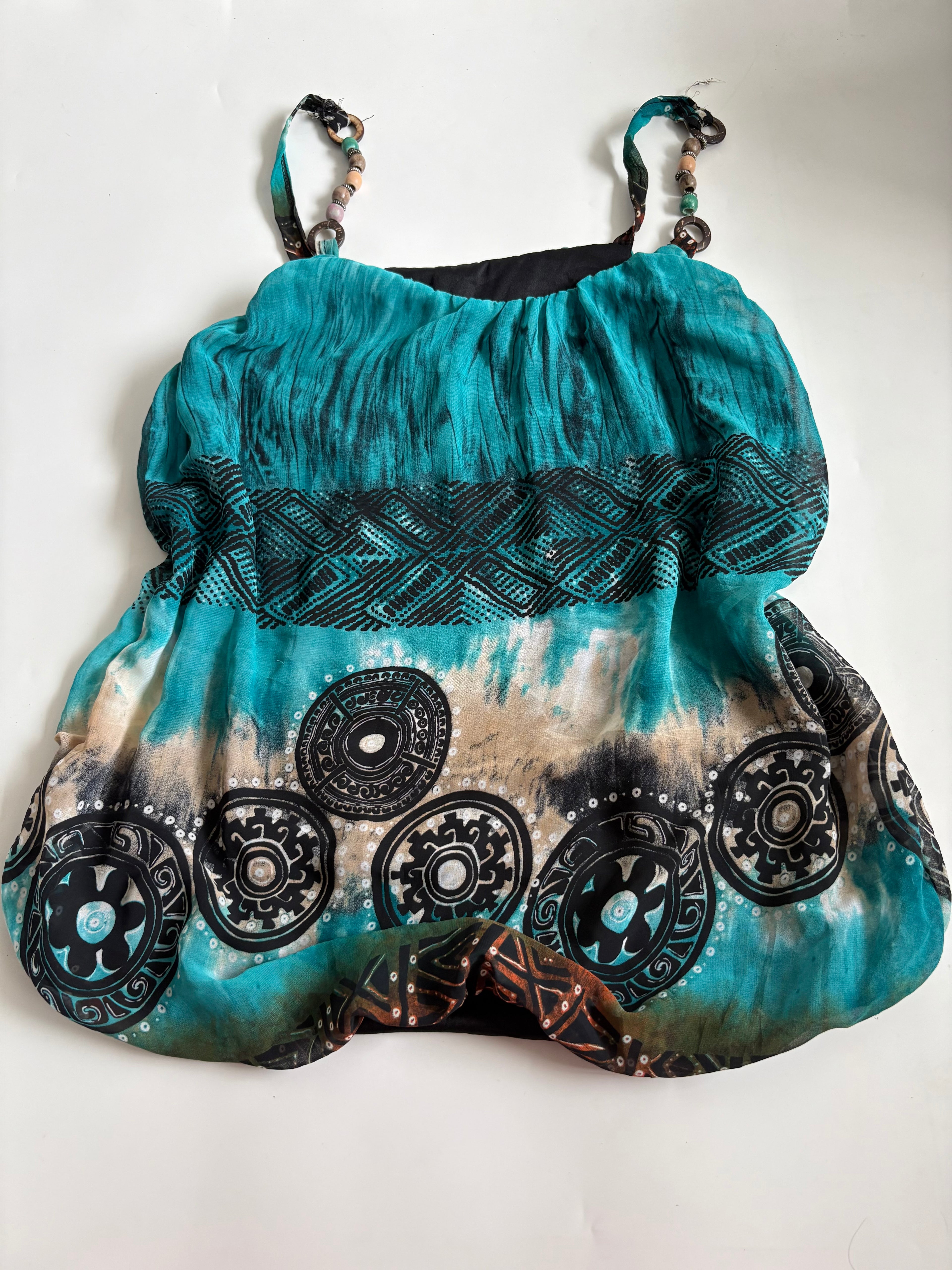 tube teal top (38inch)