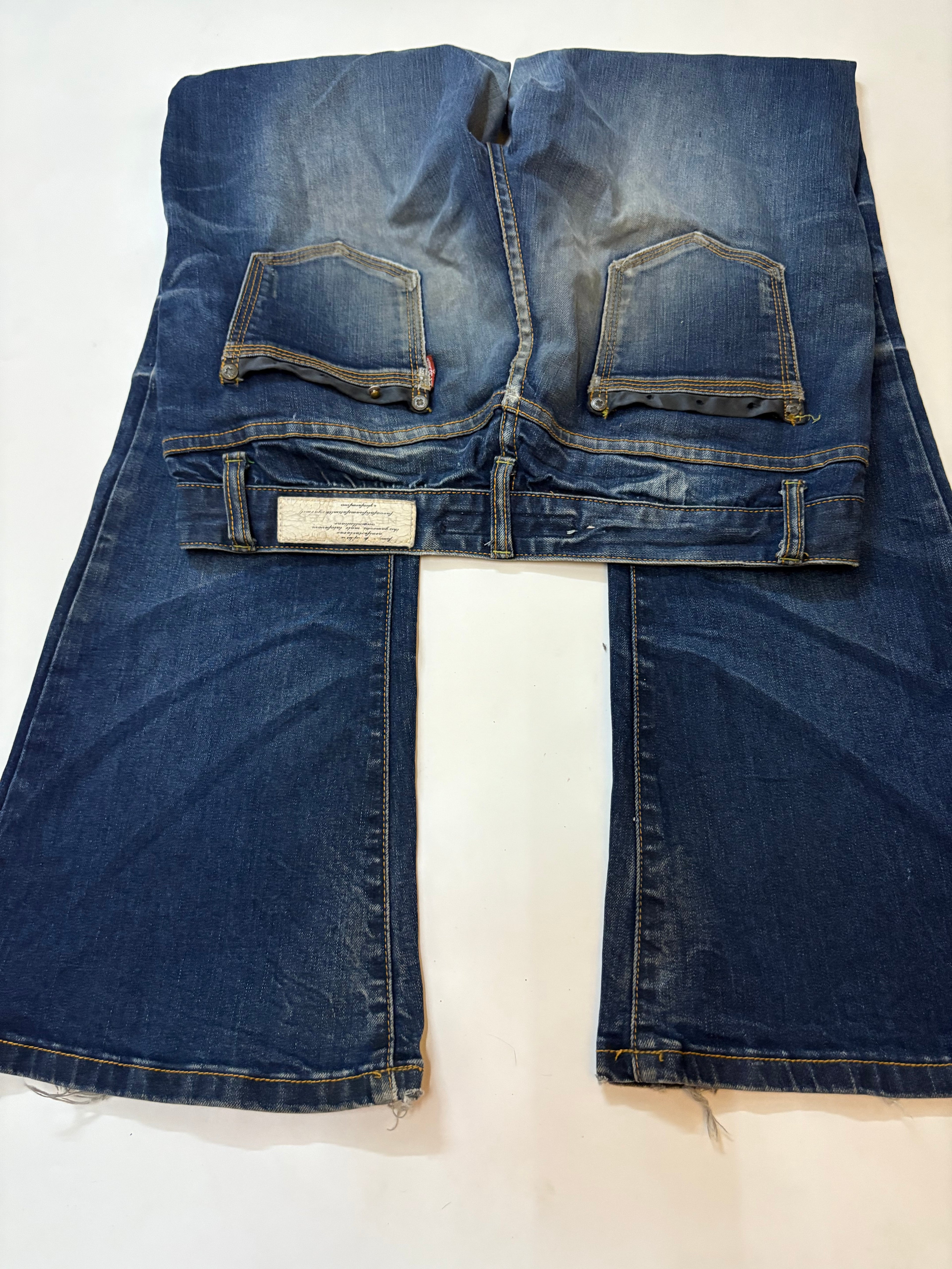 new lover low rise blue jeans ( 32inch)