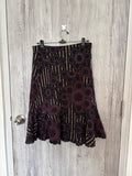 made in italy cotton whimsical skirt ( 30-34inch)