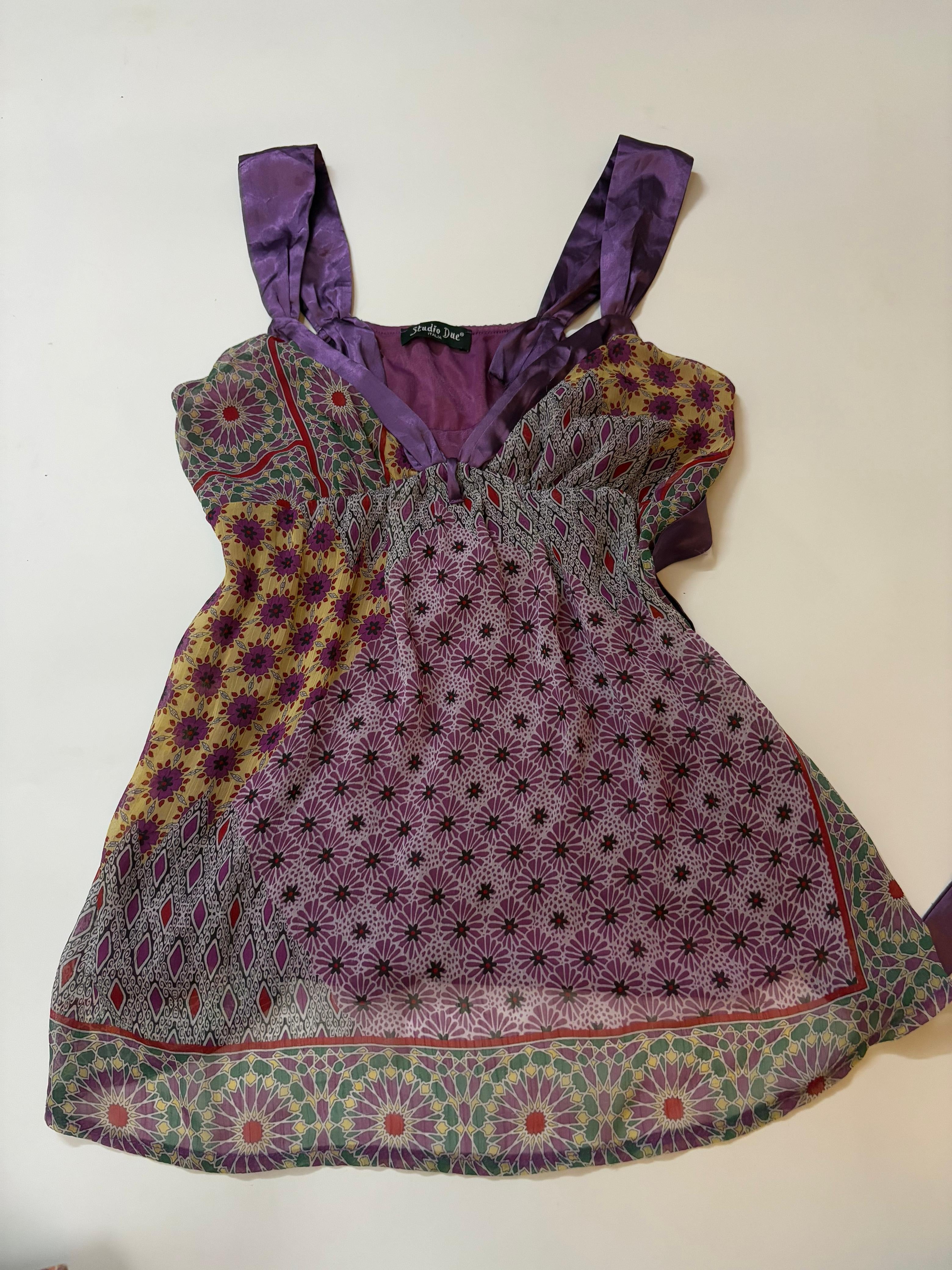 Studio due purple top(32-36 inch)