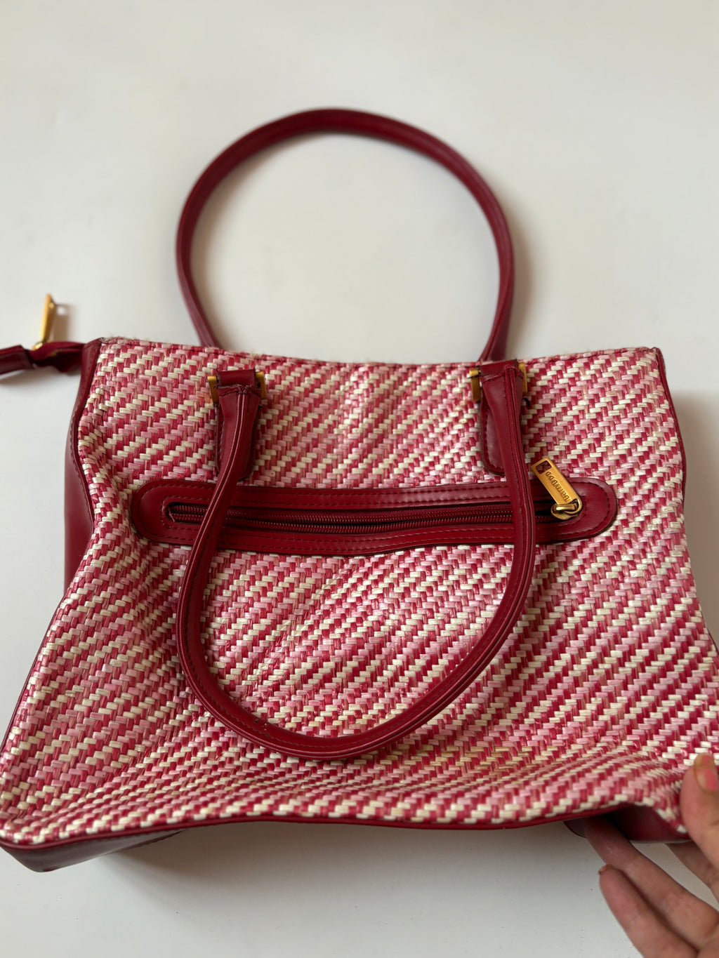Bamboo red bag
