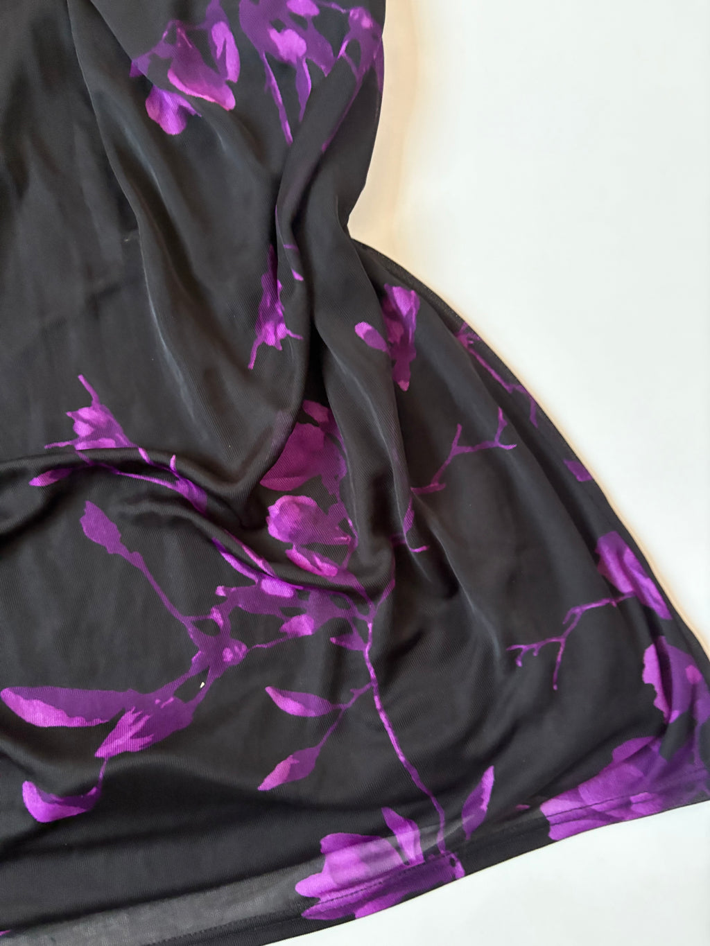 halter neck violet top ( 32-34inch)