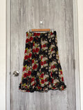 floral viscose skirt made in italy (30-34inch)