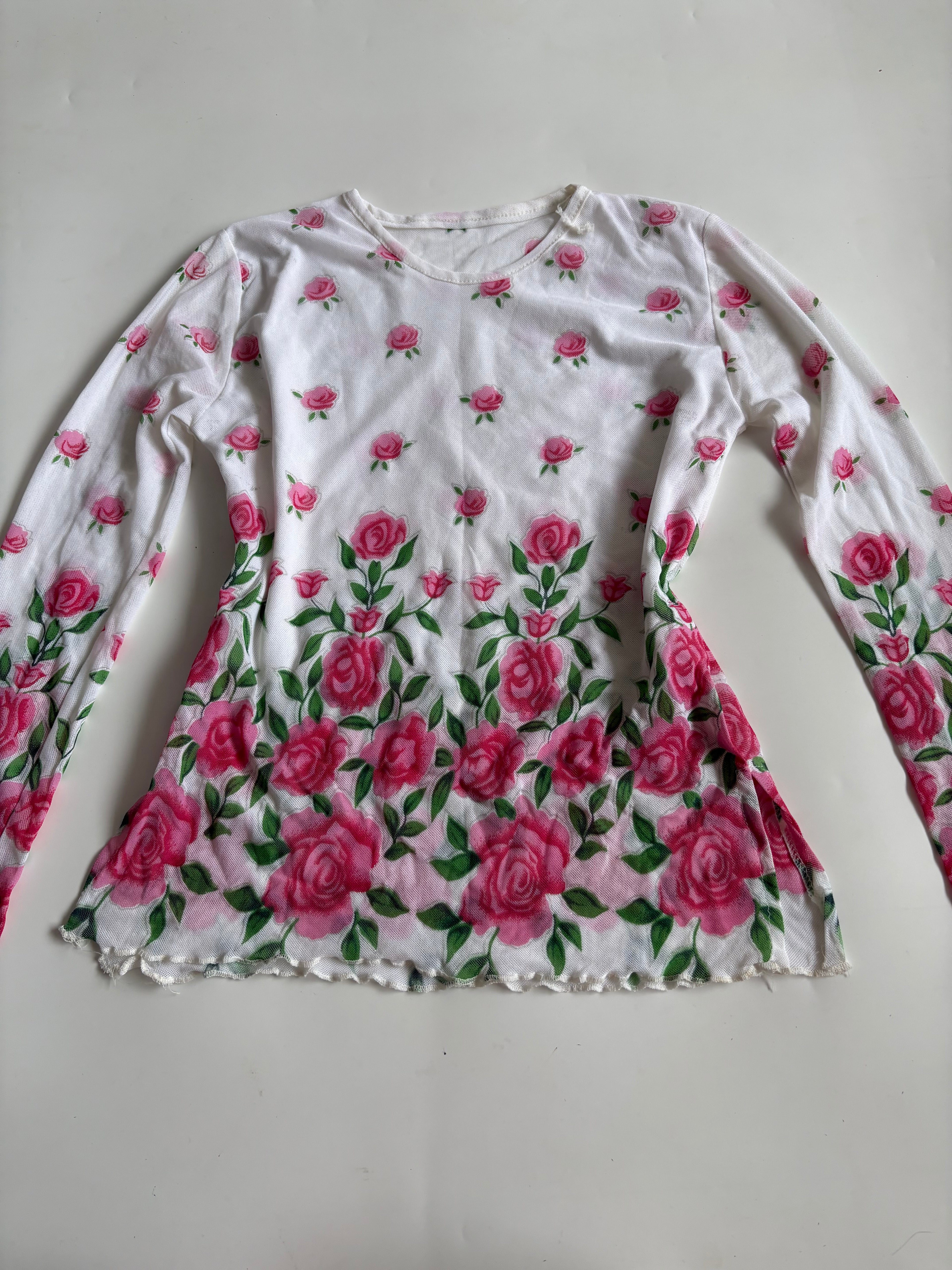 garden of roses mesh top (34-38inch)
