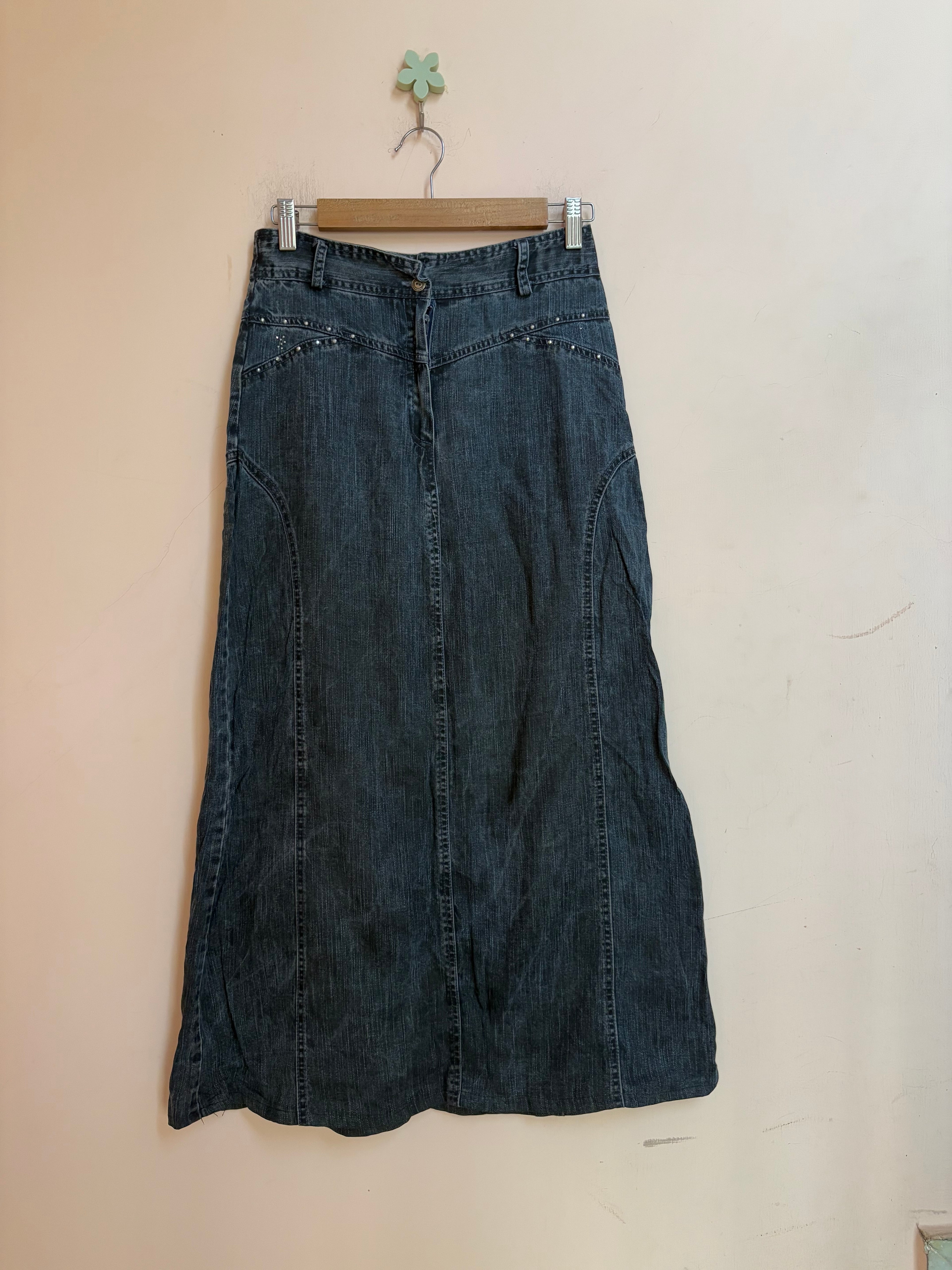 Charcoal maxi skirt (26inch)