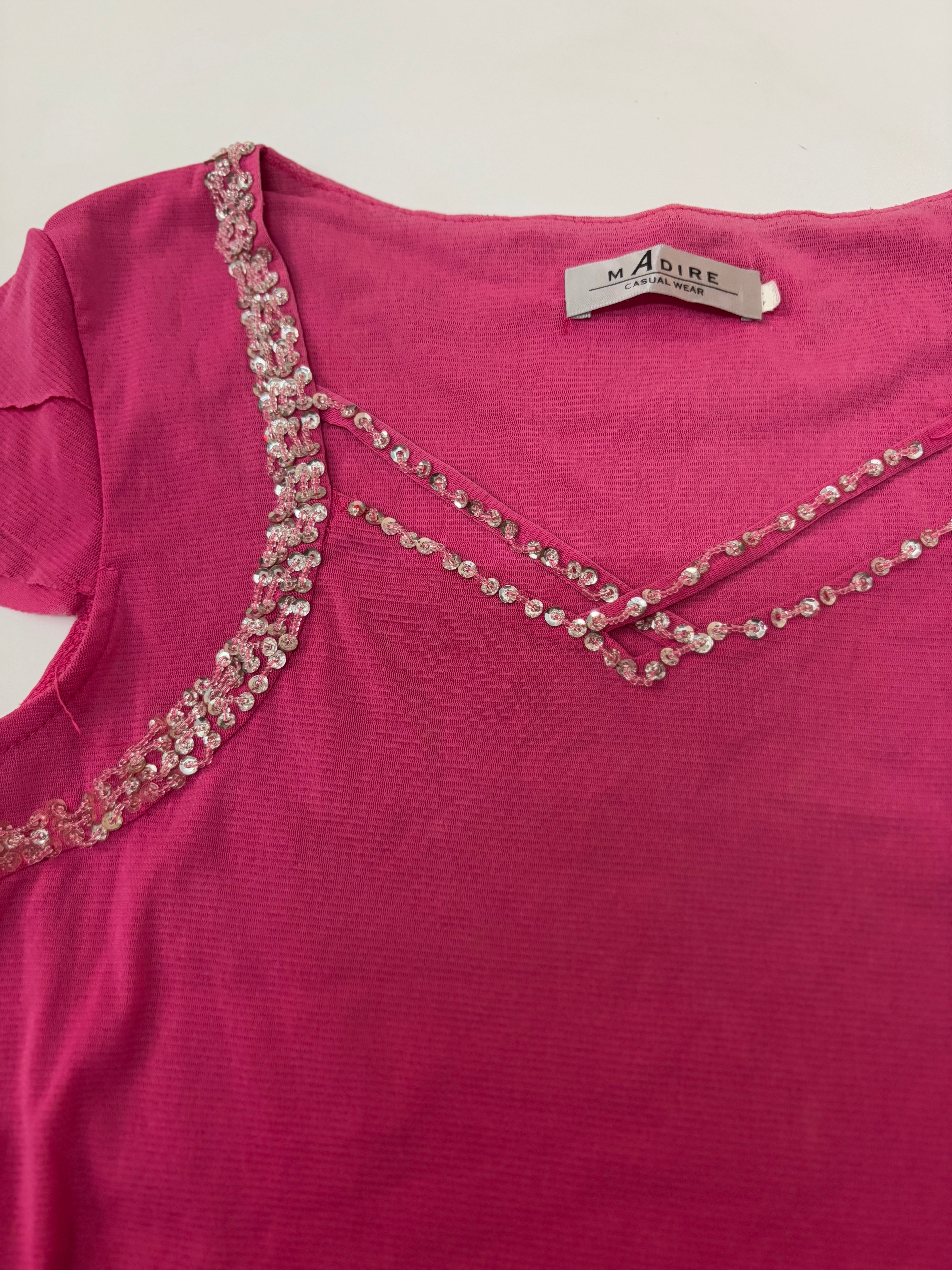 MADIRE hot pink top(36-40inch)