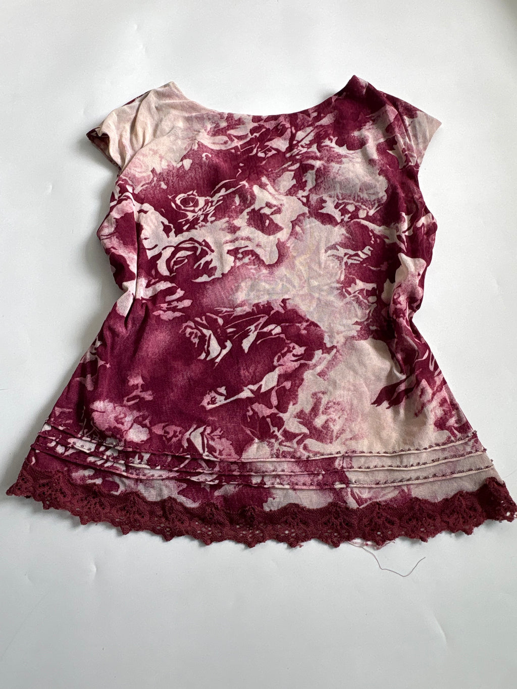 hides an burgundy top (40-44inch)