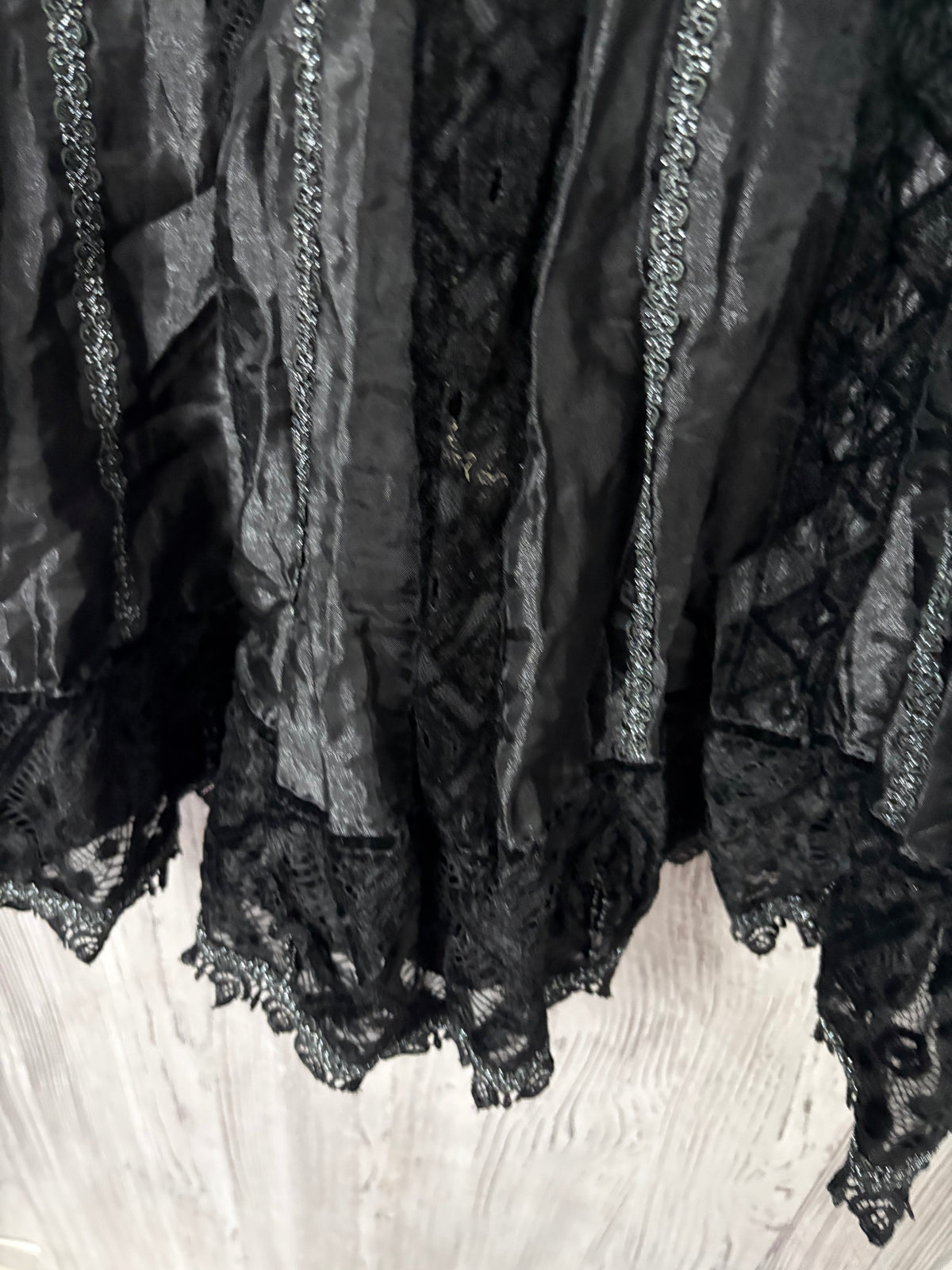 black lace skirt (30inch)