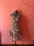 Black floral dress(34-36inch)