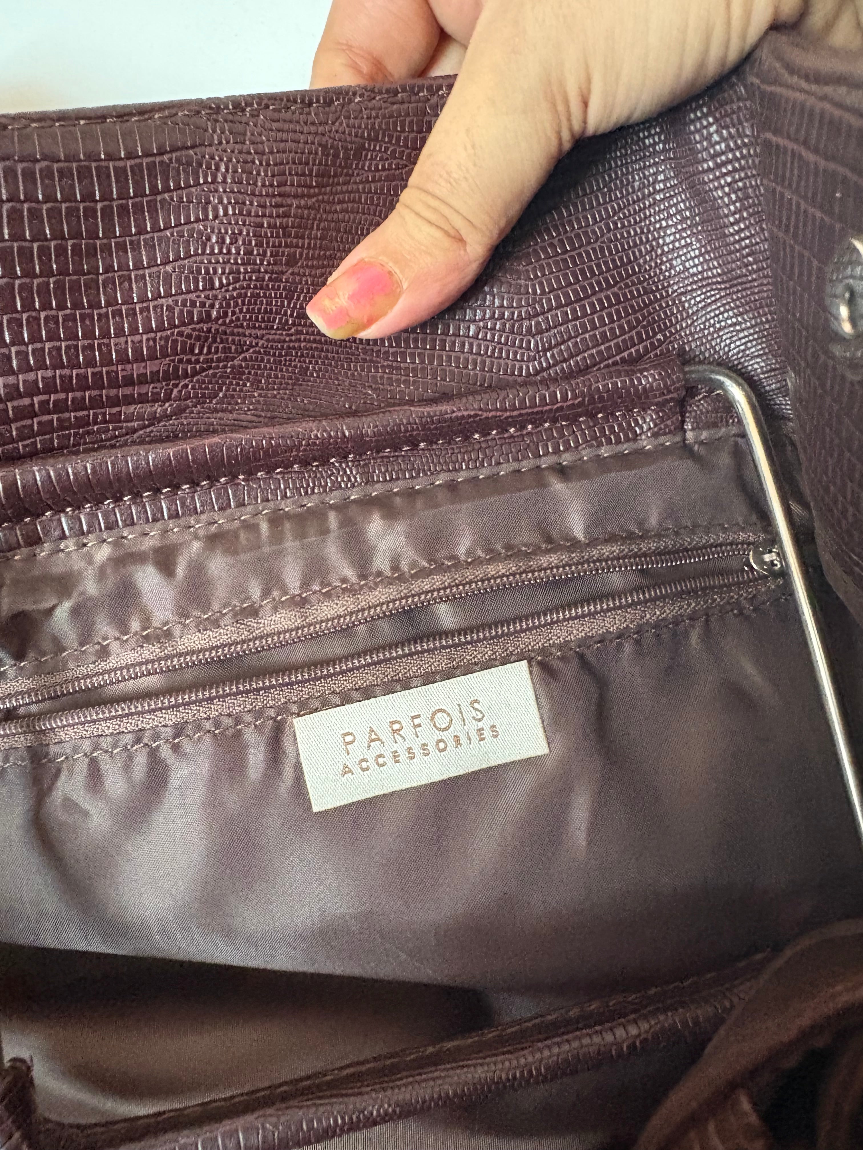 Maroon office bag