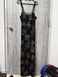 black rose sparkly dress (34-36inch)