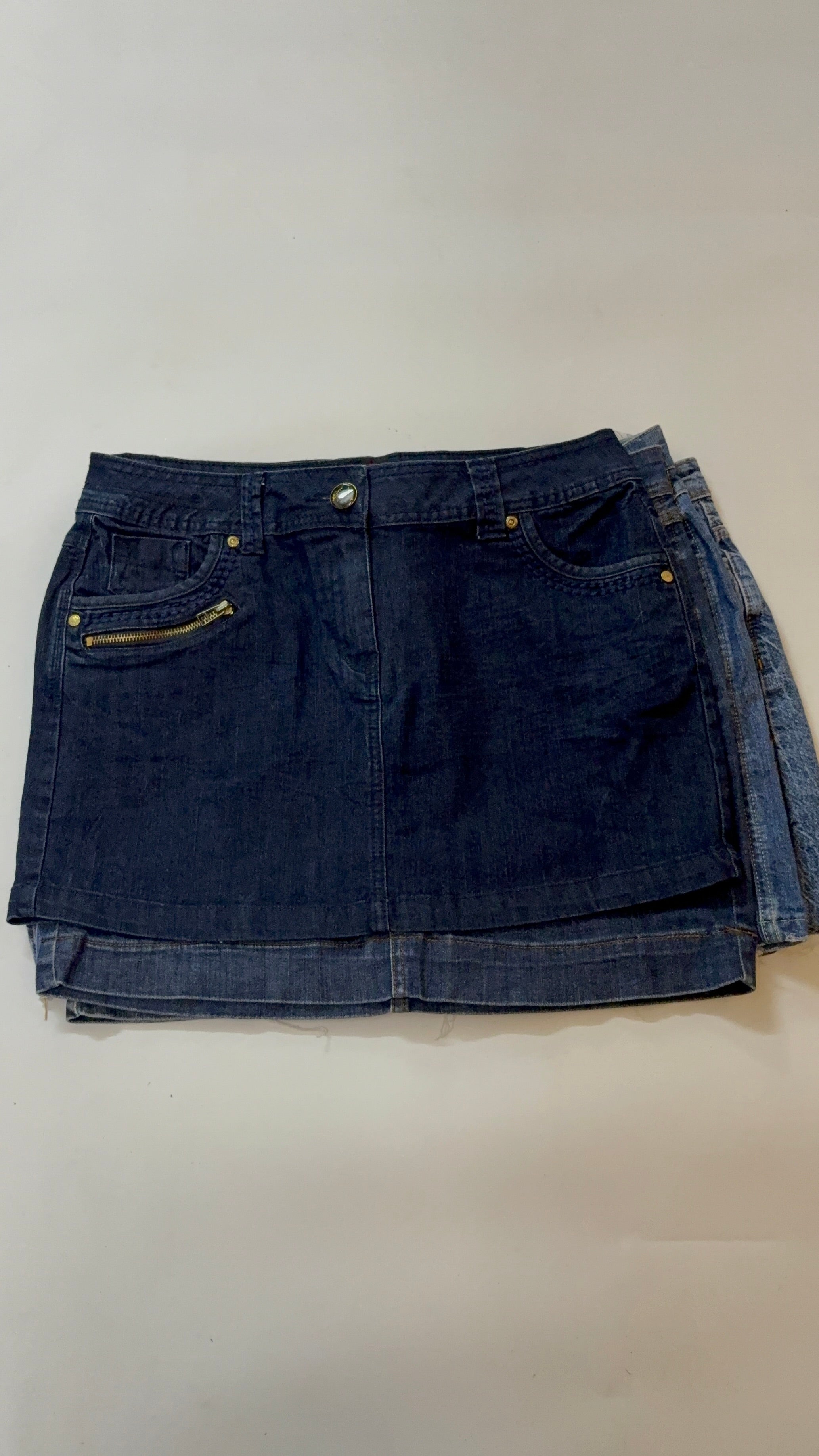Zip pocket mini skirt(36 inch)