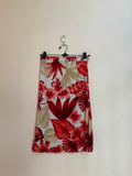 Midi floral skirt(24-28 inch)
