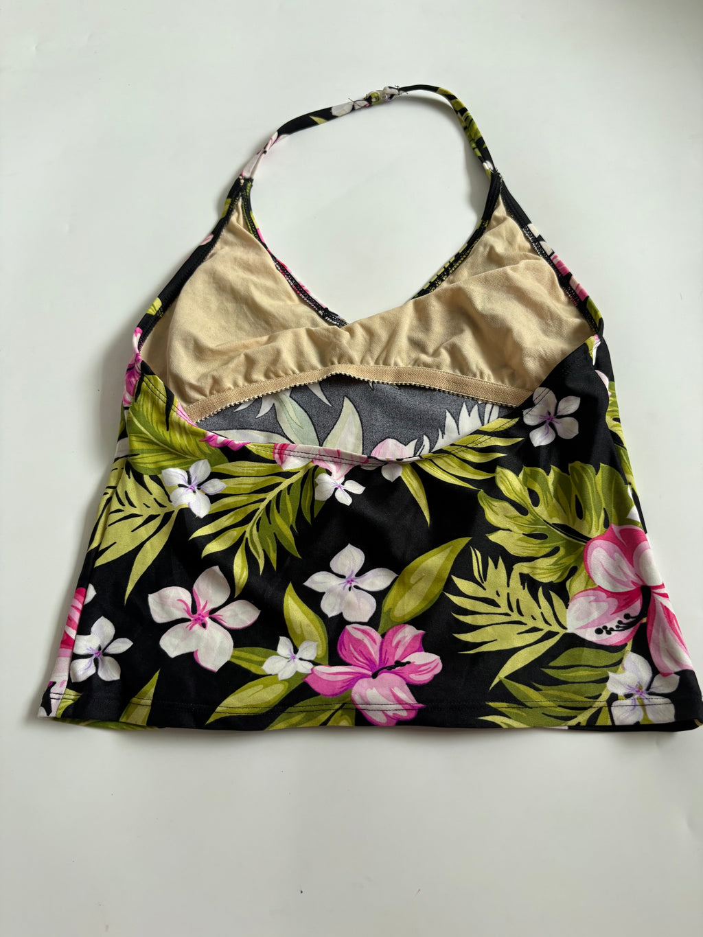 halter neck floral top (32-34inch)