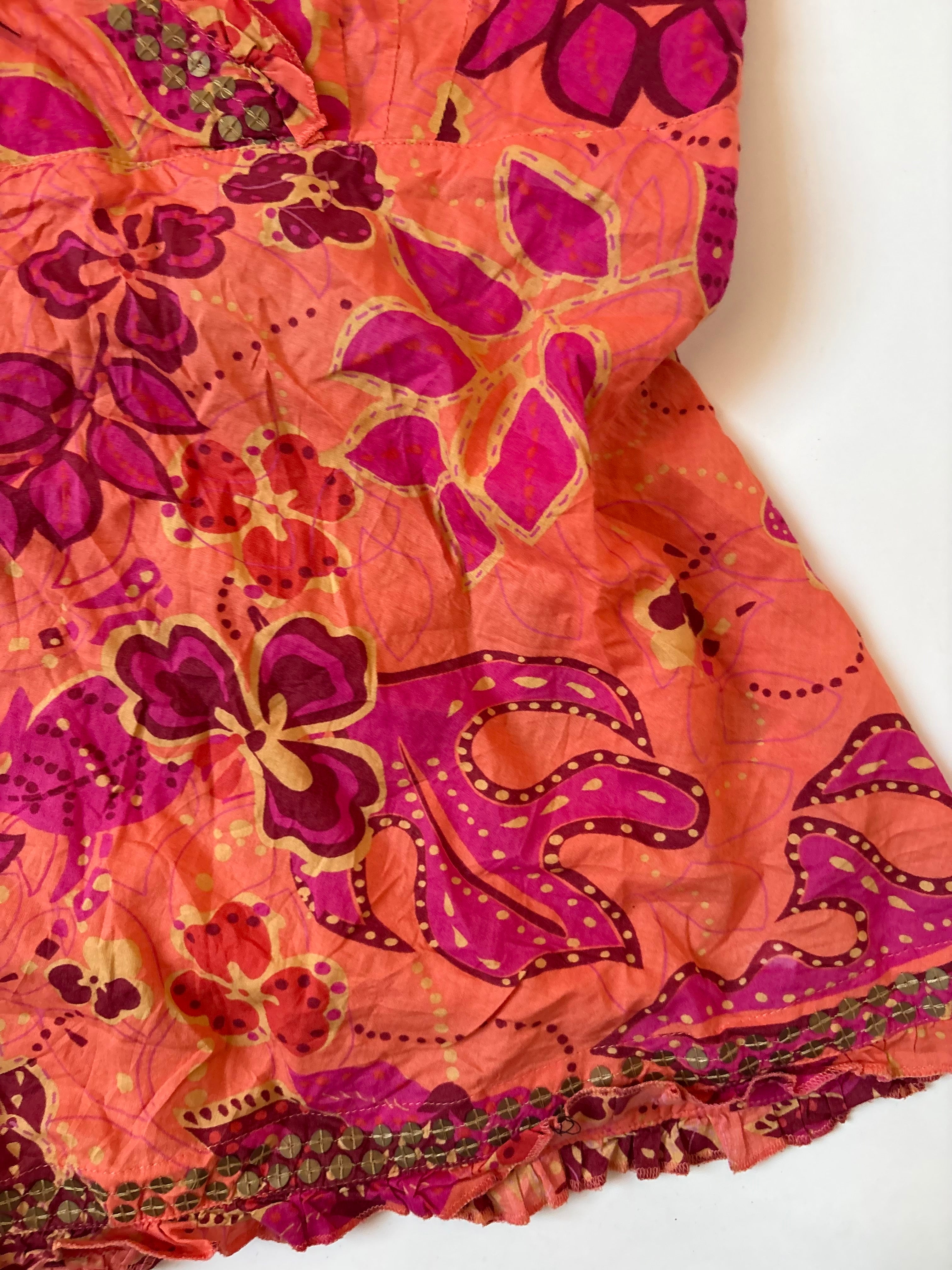 MARKS AND SPENCER floral top(34 inch)