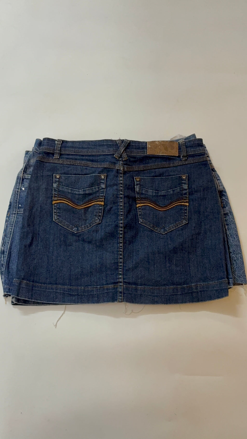 DENIM COLLECTION mini skirt(34 inch)