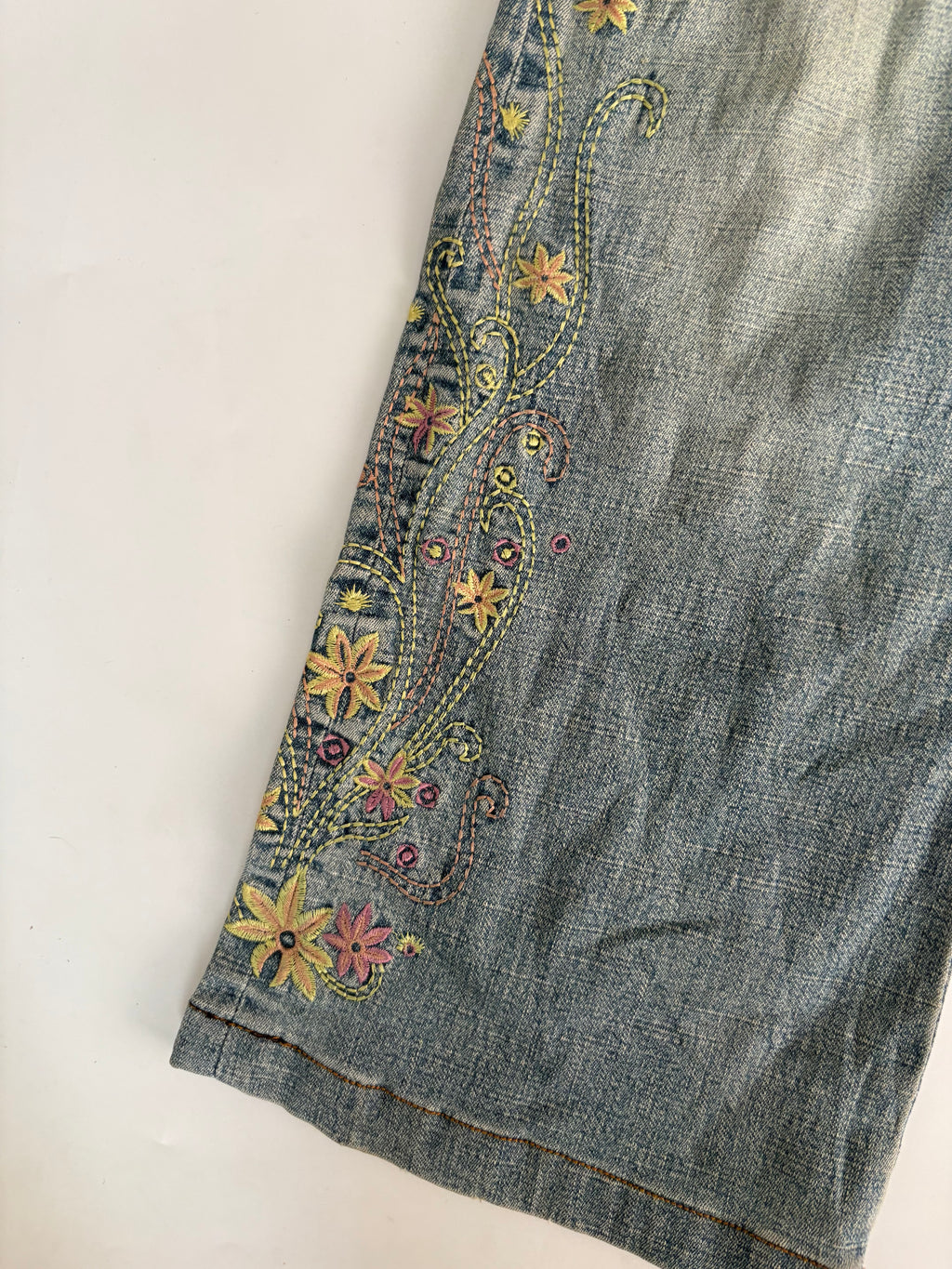 Cantwo floral low rise jeans(30 inch)