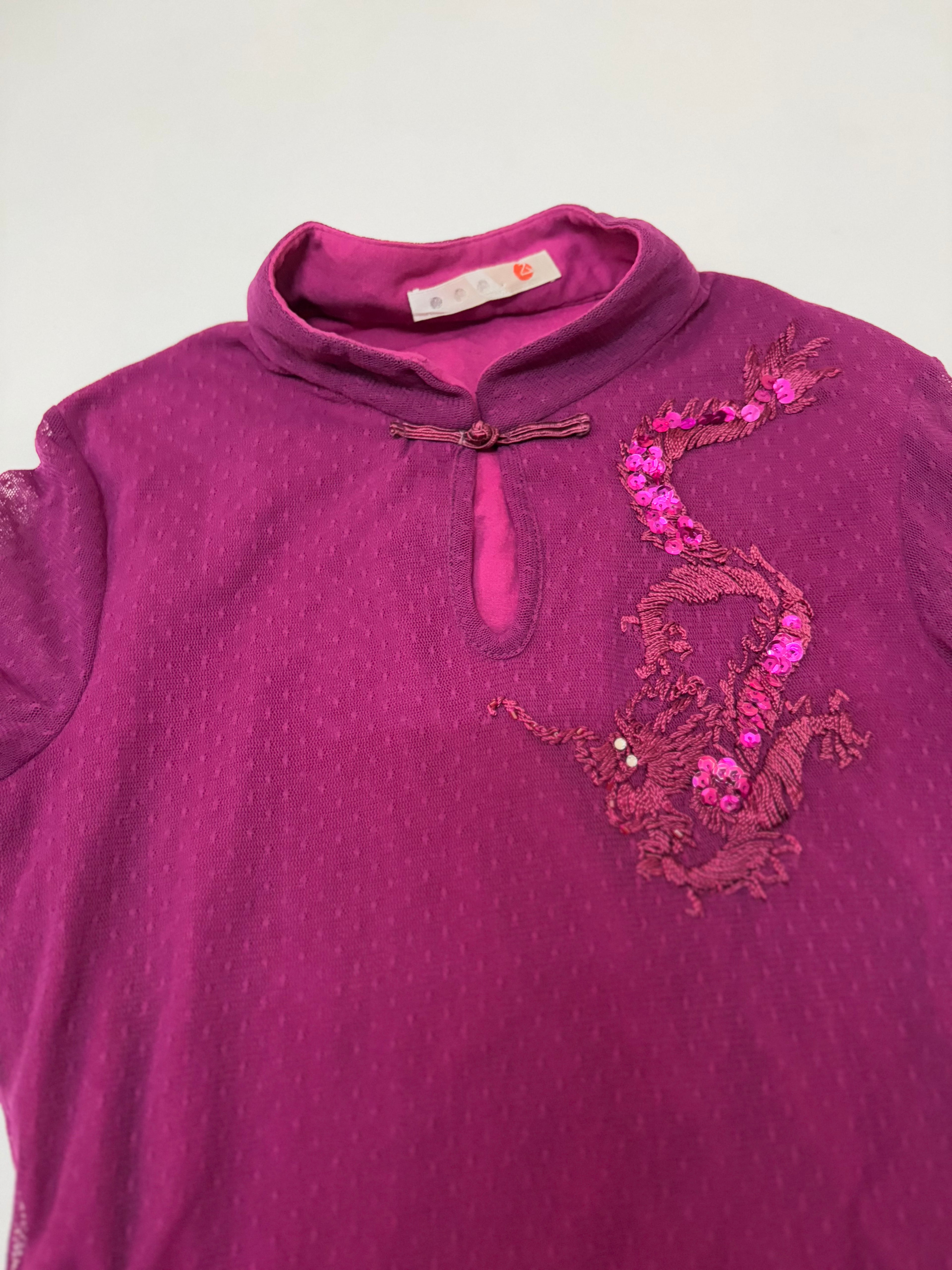 The brushes purple top(32-36 inch)