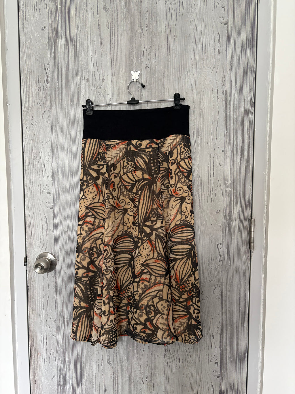 Flowy printed skirt (33-40 inch)