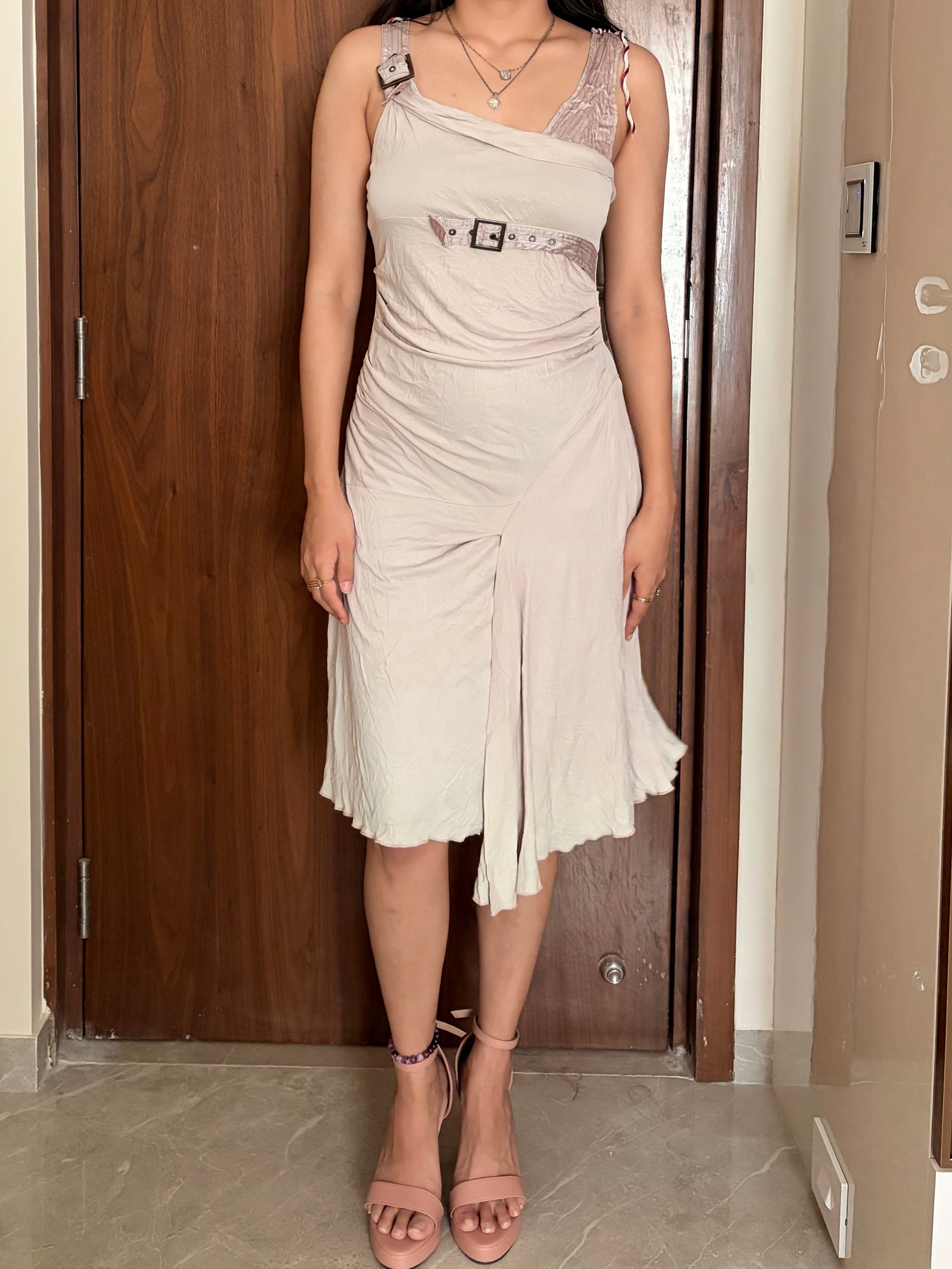 Eriot chic belt dress(32 inch)