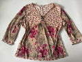 Chiau ling floral top(40-42 inch)