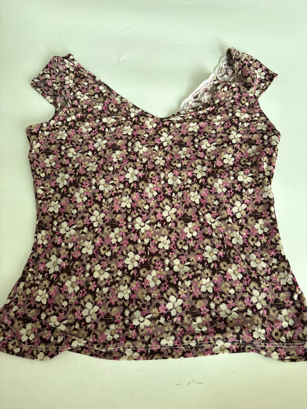 LIU.JO floral pink top(36-38 inch)