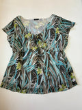 v neck stripe top(38-42inch)