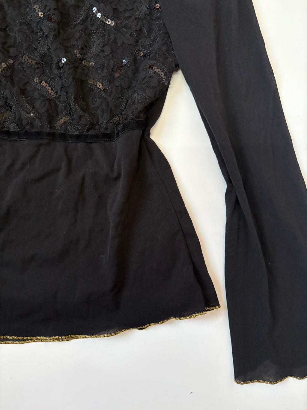 fairy black full sleeve top(36-40inch)