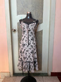 LULU.H white floral dress(30-34 inch)